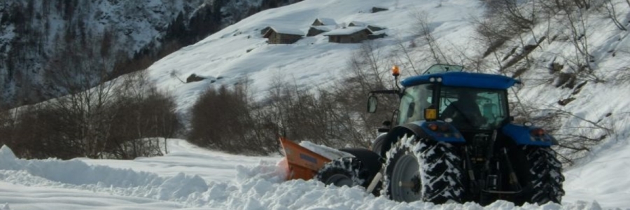 Sgombero Neve Valpellice Valchisone Pinerolese